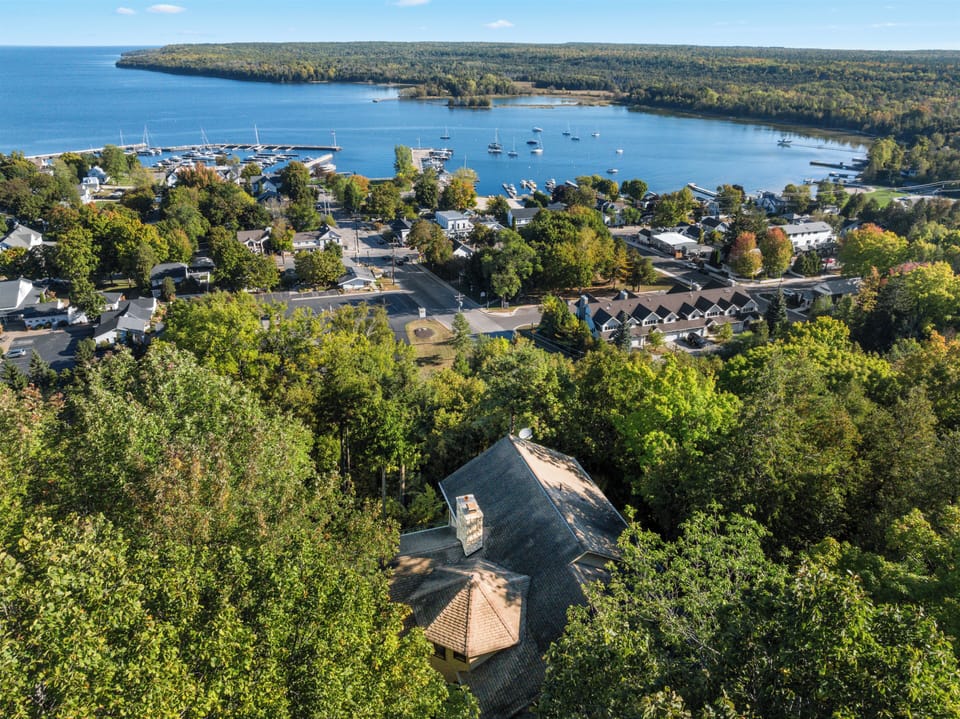 Arial view from home