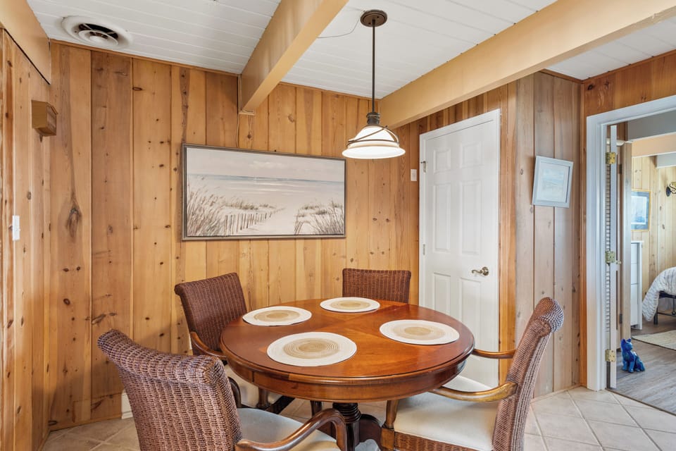 For more formal meals, dine in the spacious Dining Area!