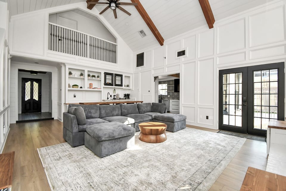 Leave the weight of the day behind as you step into this serene environment and relax with your family.