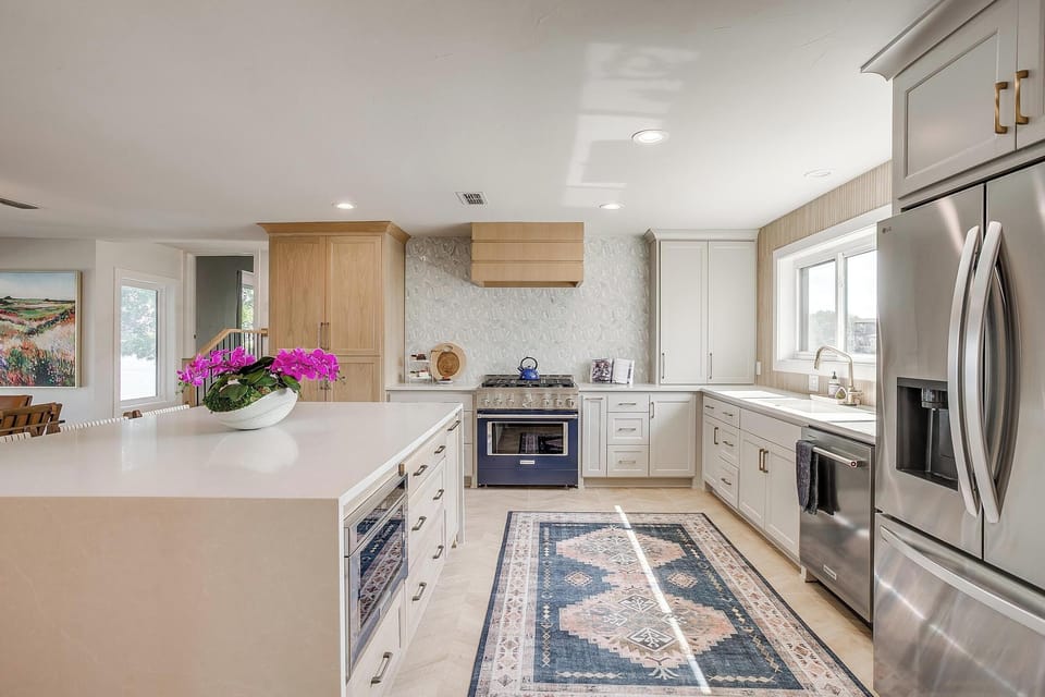 Whip up something delicious in a kitchen designed for both beauty and function.