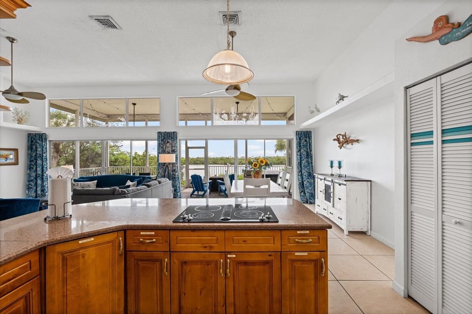 Interior - Water views from your kitchen and living room