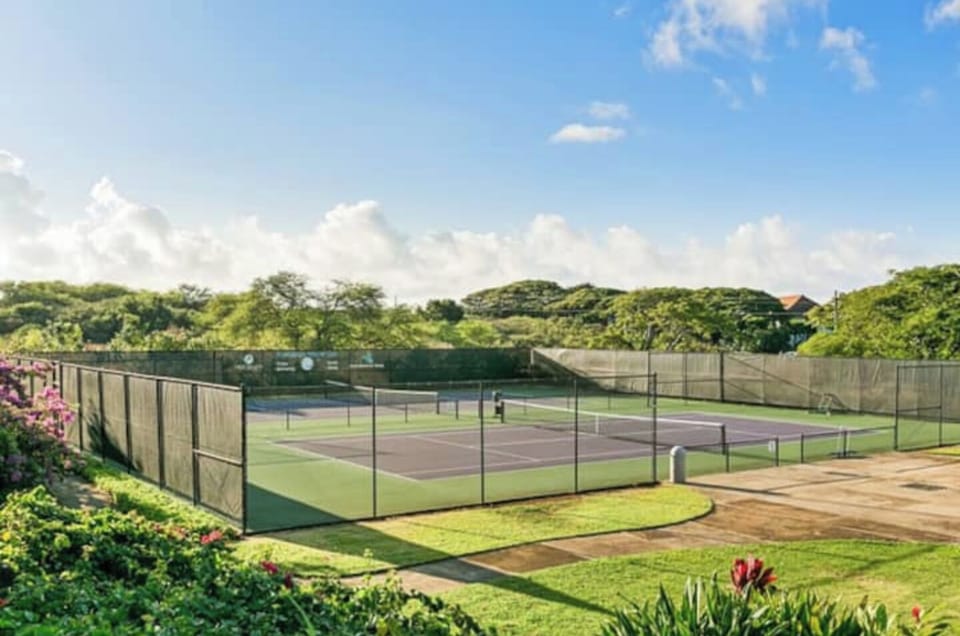 Tennis, Basketball and Pickle Ball courts.