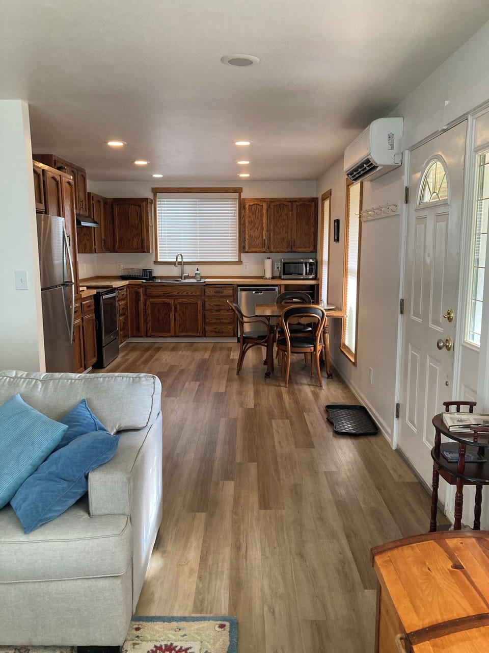 Kitchen from the living room