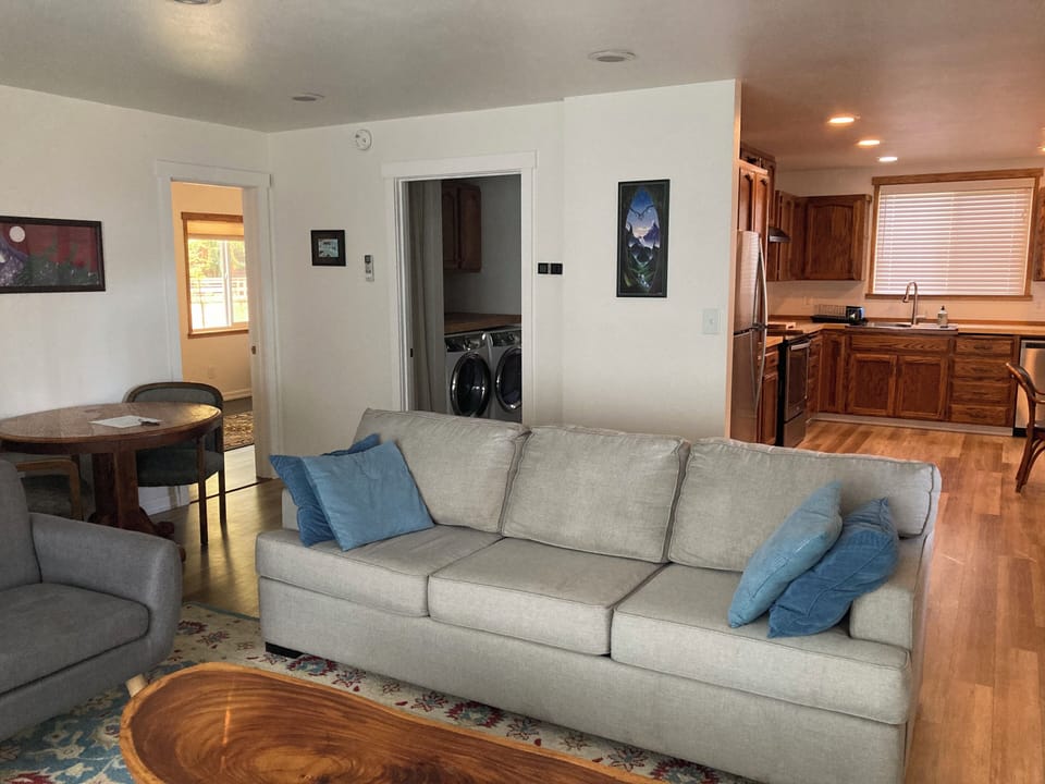 Living room and sleeper sofa