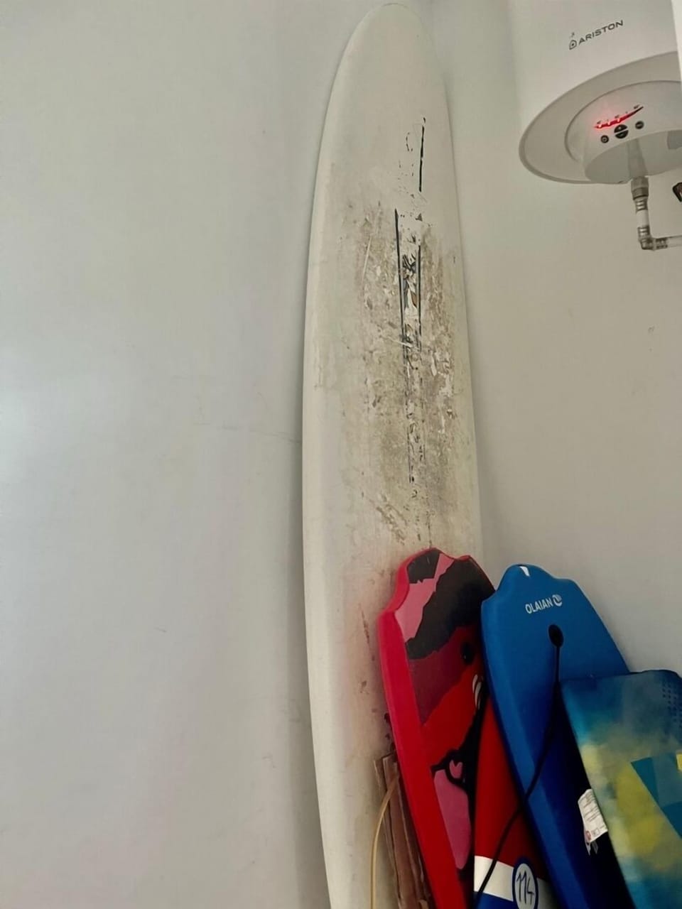 Espacio para tablas de surf