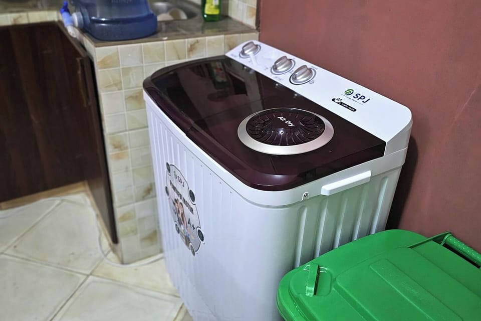 Clothes Washer / dryer for your convenience.