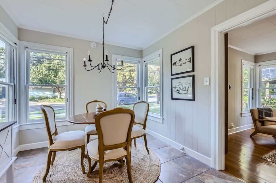 A charming space for dining, conversation, and shared memories.