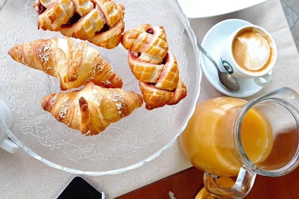Daily buffet breakfast (EUR 10 per person)