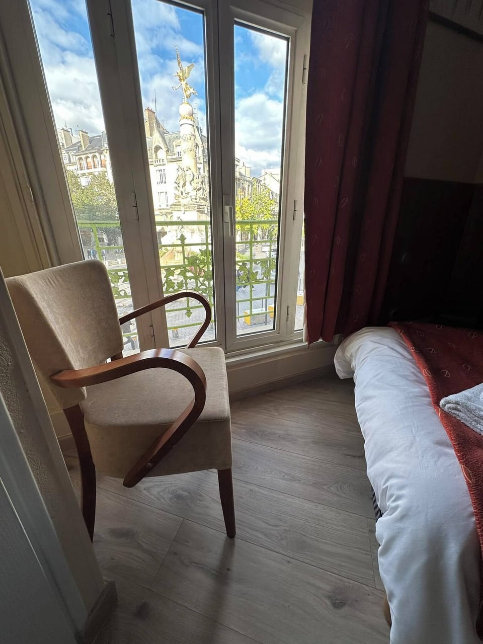 Standard Double Room, City View | Desk, laptop workspace, blackout drapes, soundproofing