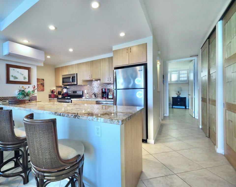 Kitchen and Hallway