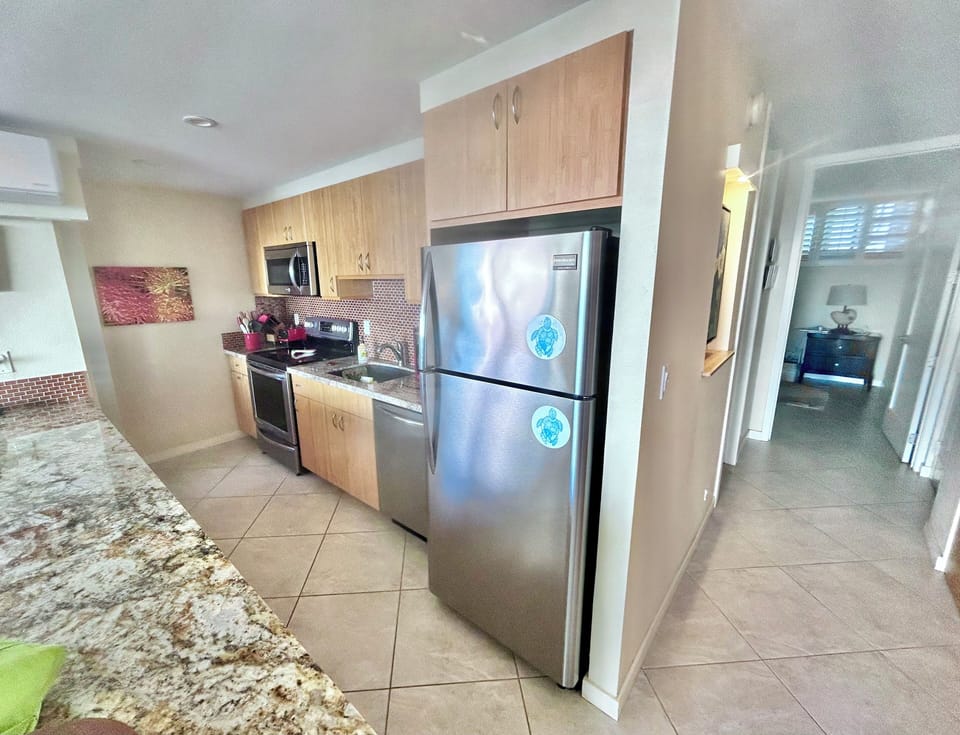 Kitchen and Hallway