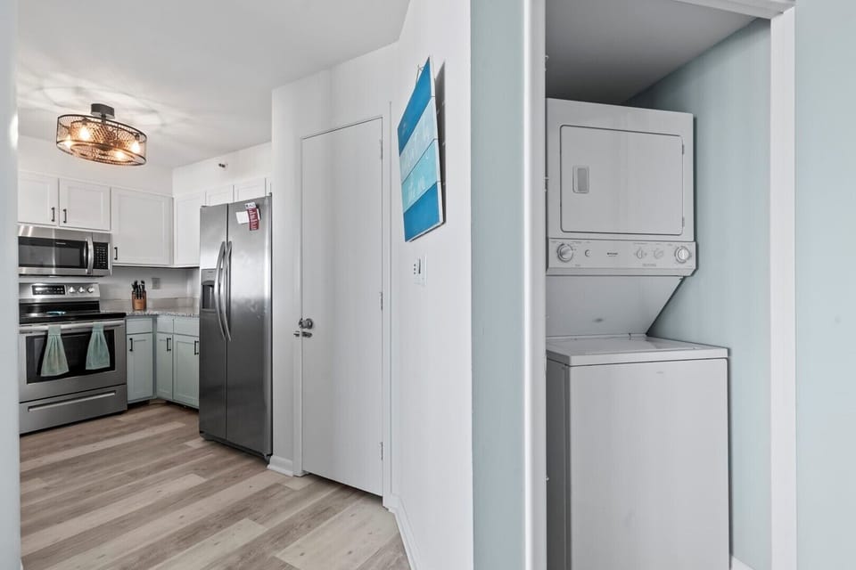 Kitchen & Washer And Dryer Area
