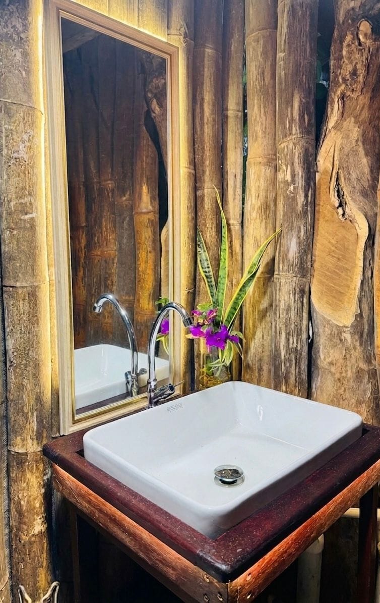 Basic Room, Patio, Lake View | Bathroom