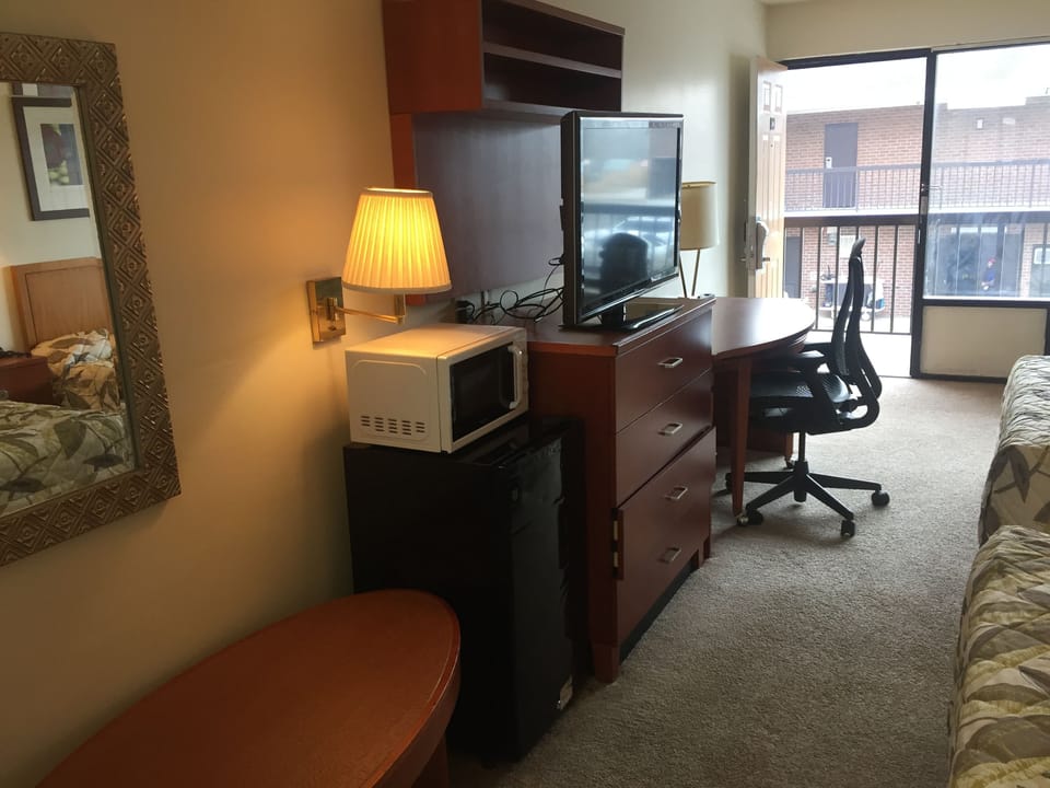 Standard Room, 2 Double Beds | Desk, iron/ironing board, rollaway beds, free WiFi