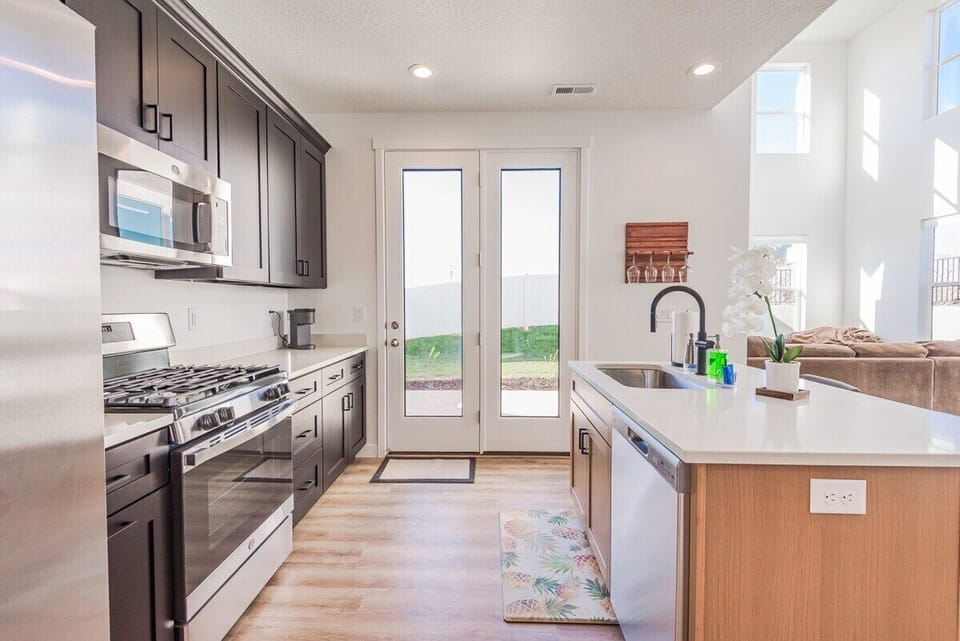 You'll love preparing meals in our bright and airy kitchen!