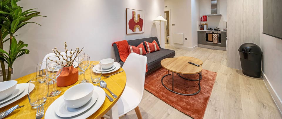 FULL SHOT OF THE APARTMENT