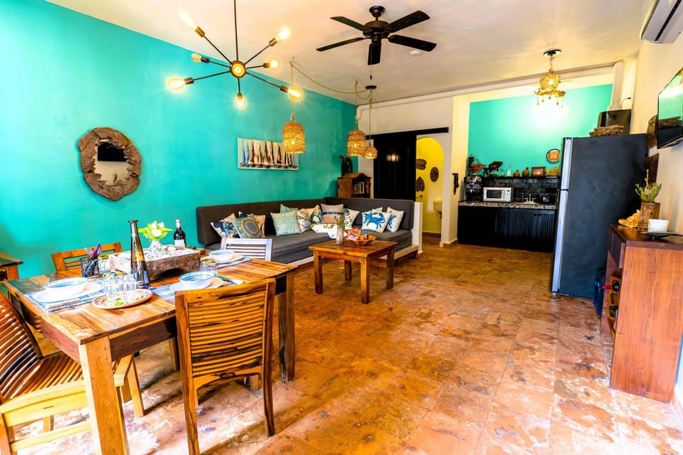 Living, Dining, Kitchen