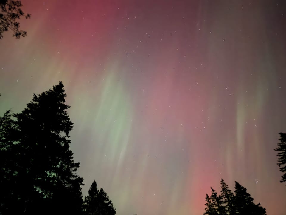 Incredible dark sky stargazing or catch the northern lights if you're lucky!
