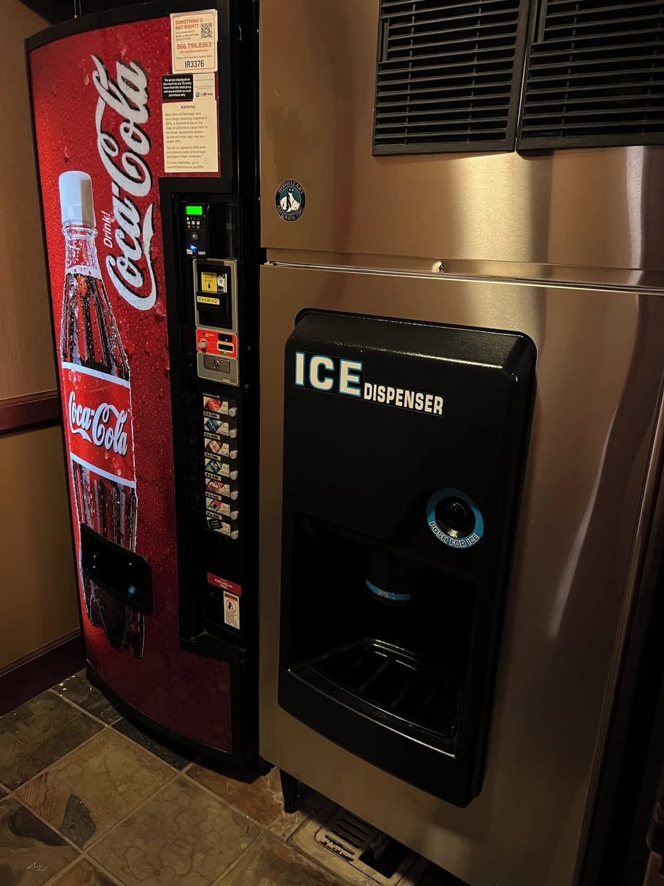 Ice Machine down the hall