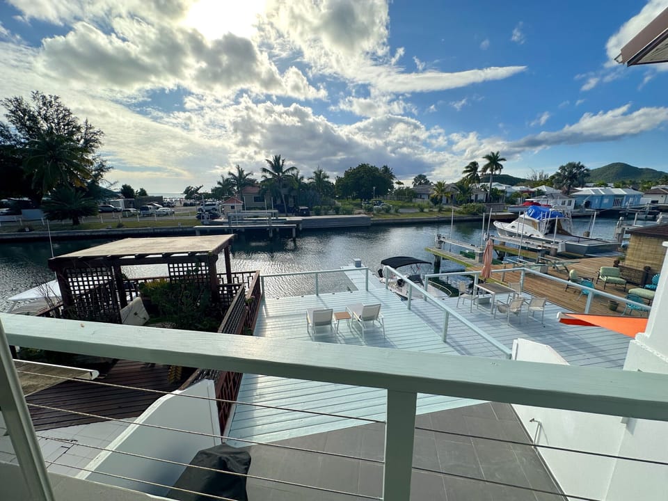 Master bedroom balcony