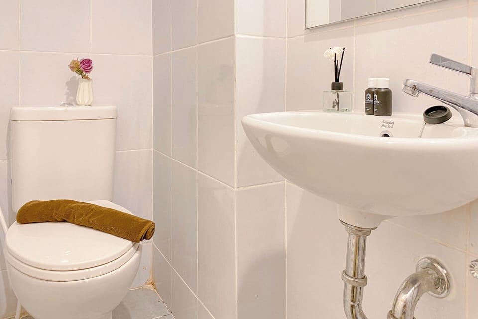 Deluxe Studio (twin) | Bathroom | Shower, free toiletries, towels