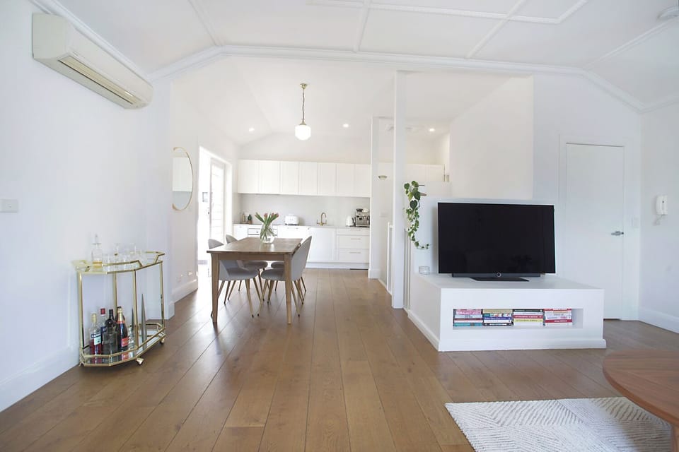 Open Living room and Kitchen Area
