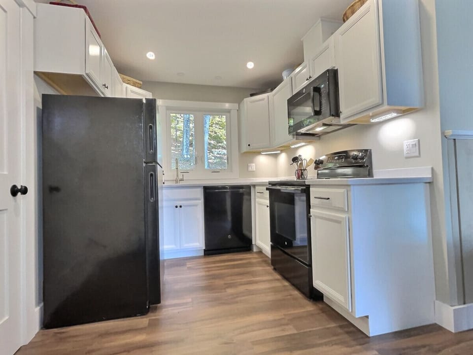 Bright kitchen perfect for homemade meals.