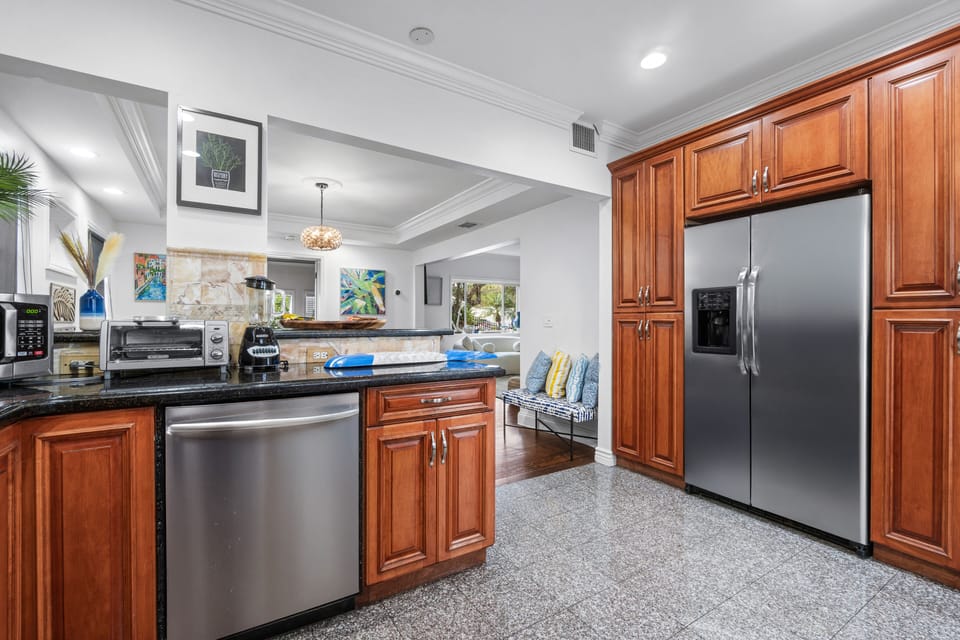 Main house kitchen