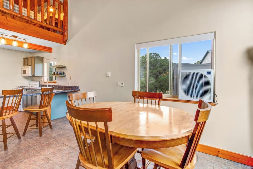 Dining area next to kitchen