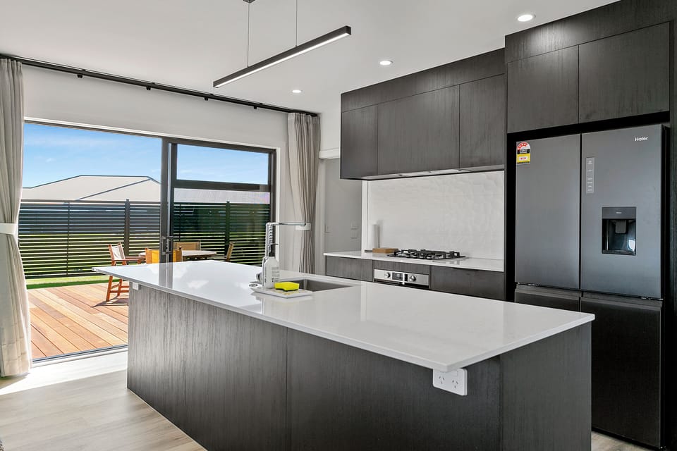 Kitchen with big pantry