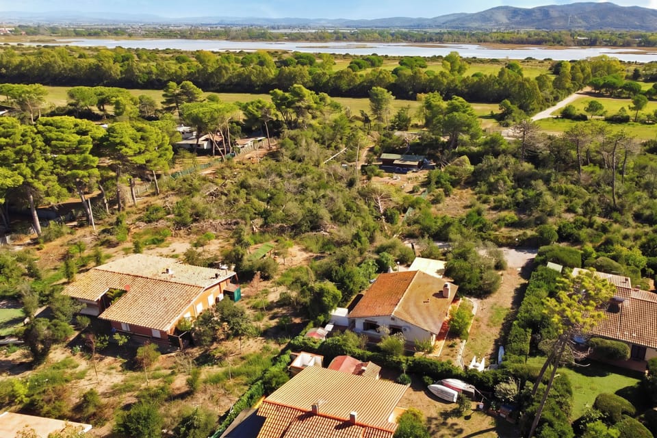 Family House, 4 Bedrooms, Fireplace, Sea Facing (Villino Saline) | Aerial view