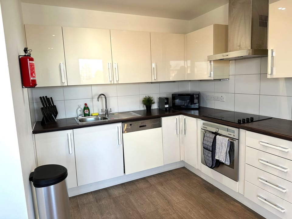 Lux 3 Bedroom Apartment with private terraces & Lift in Shoreditch Hoxton