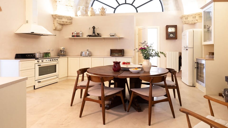 Shared fridge, microwave, highchair