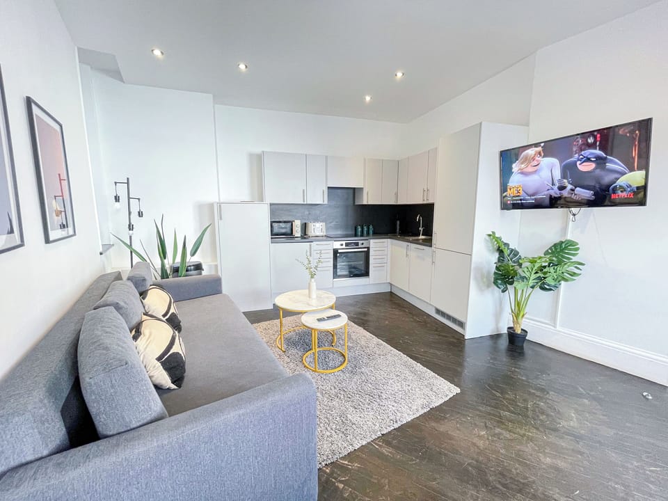 Open-plan living, dining & kitchen area - Old Street, Shoreditch & Hoxton flat