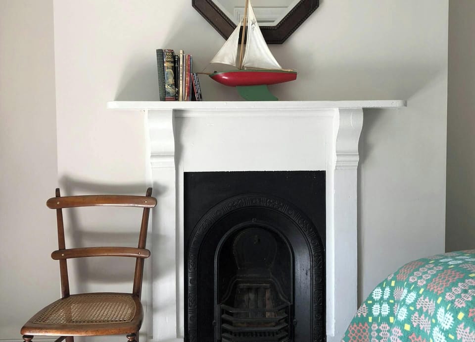 Fireplace in Bedroom 2