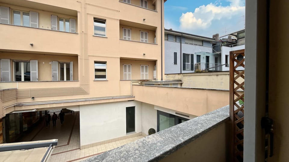 Vista dal balcone