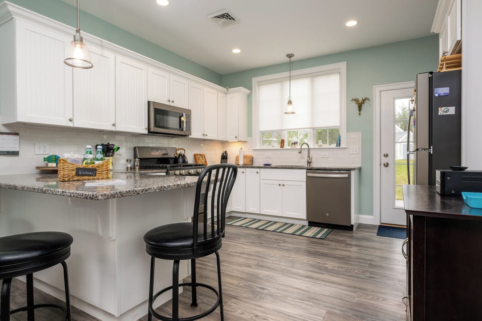 Well appointed Kitchen with modern appliances.