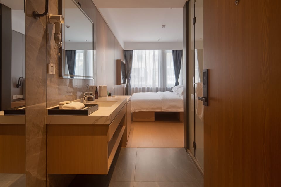 Standard Double Room | Premium bedding, blackout drapes, soundproofing, free WiFi