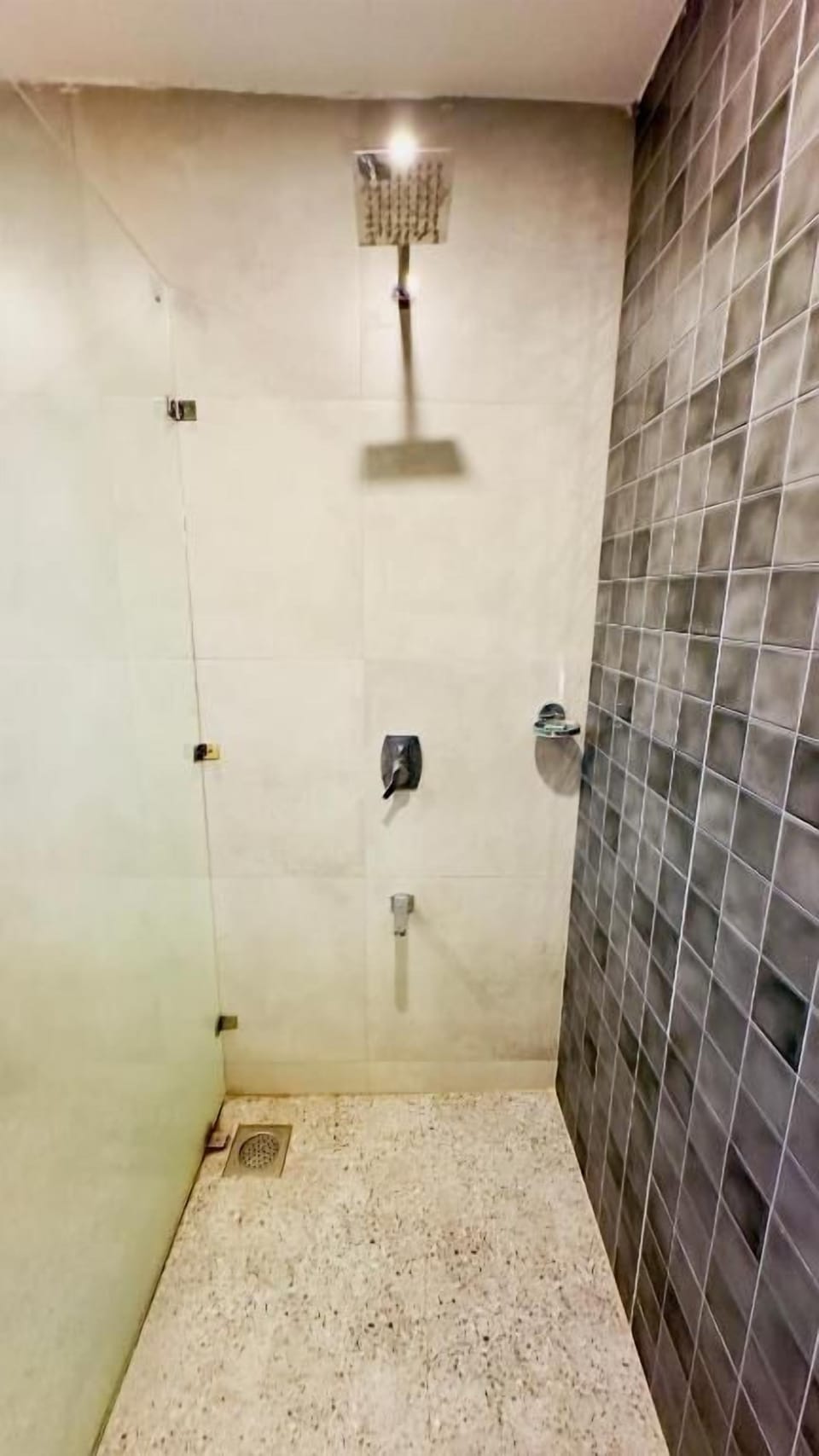 Superior Double Room, Balcony, Mountain View | Bathroom | Rainfall showerhead, bidet, towels, shampoo