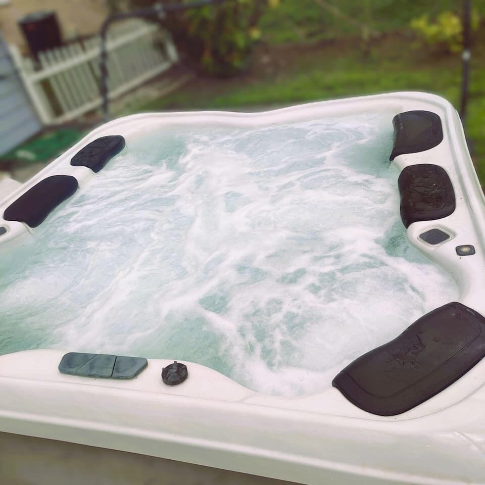 Backyard/Hot Tub