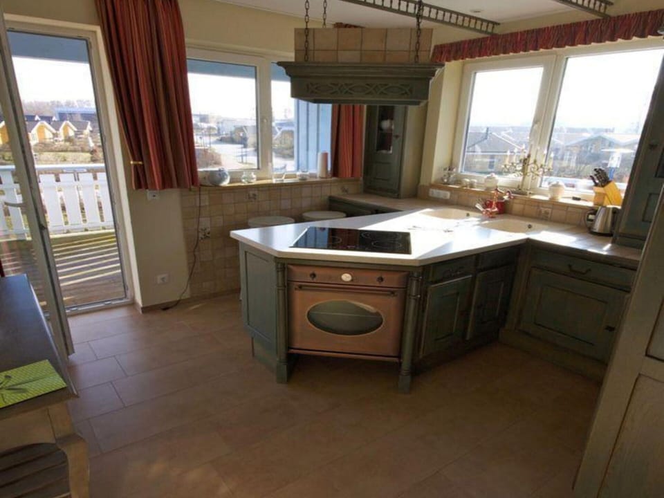 Apartment | Private kitchen | Electric kettle, toaster, highchair