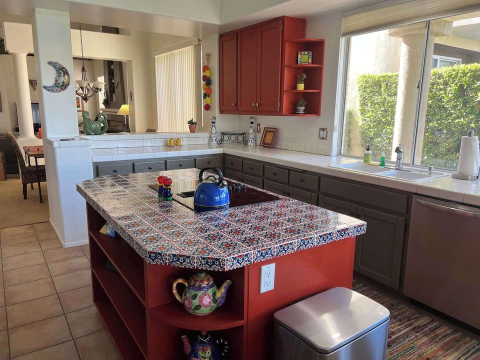 Whip up delicious meals effortlessly in this fully equipped kitchen!