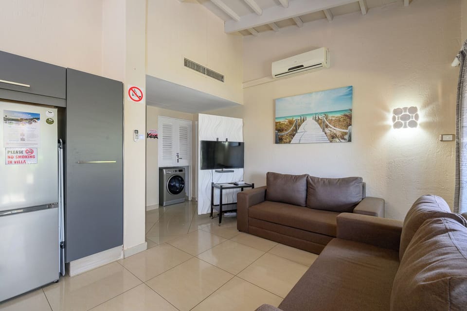 Classic Villa, Patio, Garden View | Living area | 40-inch flat-screen TV with satellite channels, TV