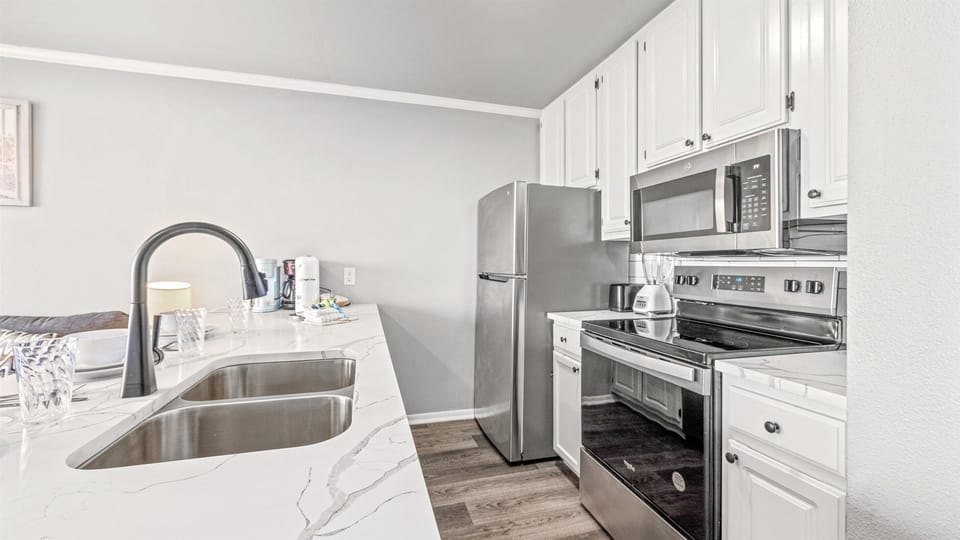 Beautiful quartz counters