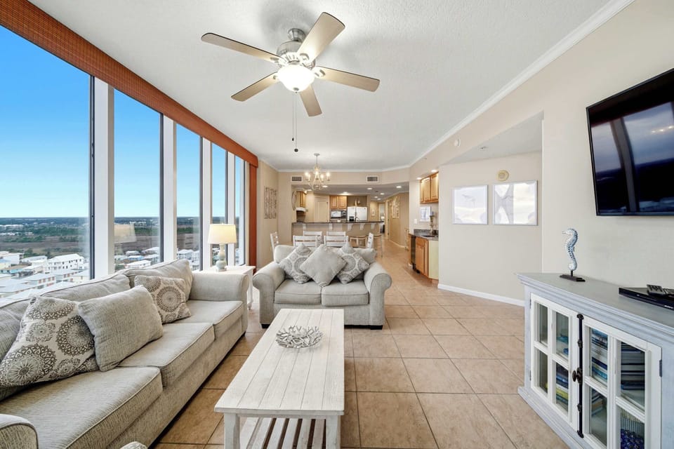 Living room view coming in from balcony