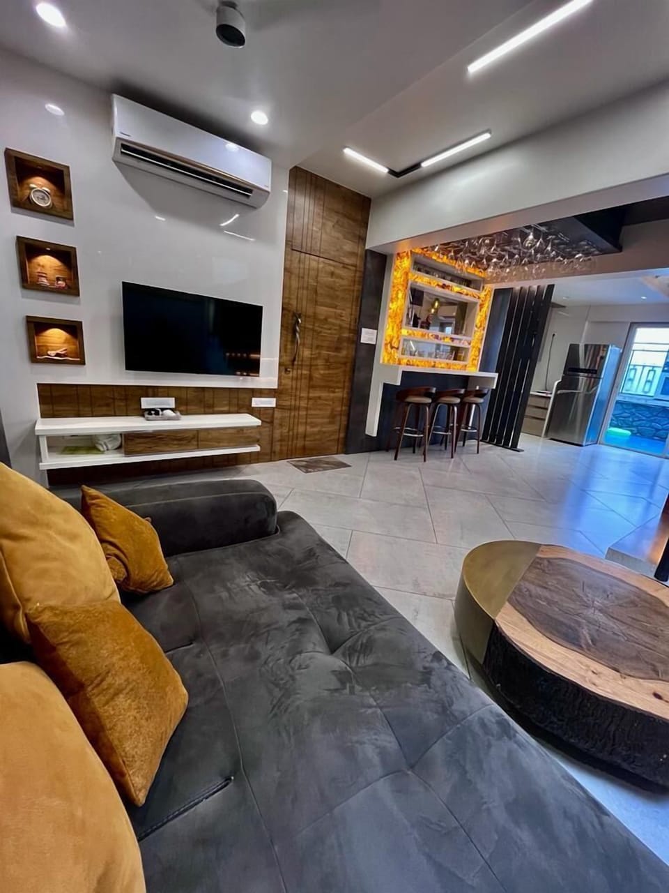 Flat-screen TV
