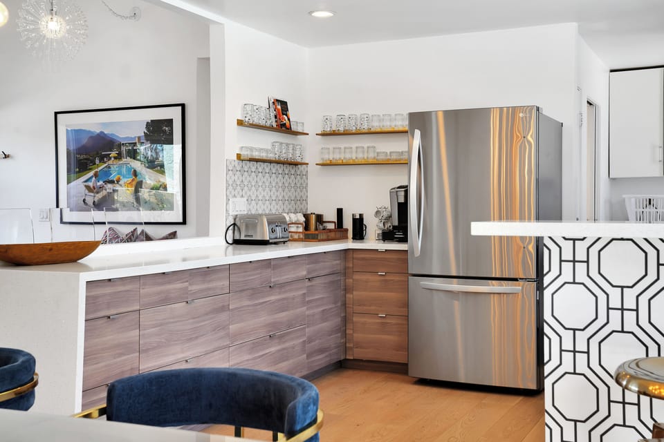 Fully equipped kitchen with everything you need for culinary adventures!