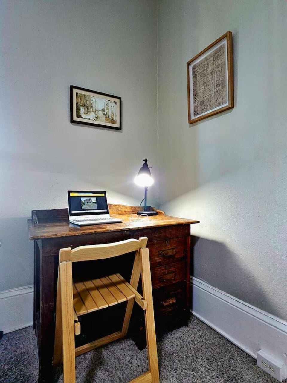 Work from “home” area