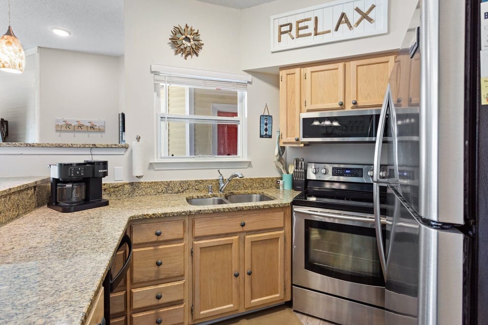 The Kitchen is perfect for whipping up a meal everyone will love.