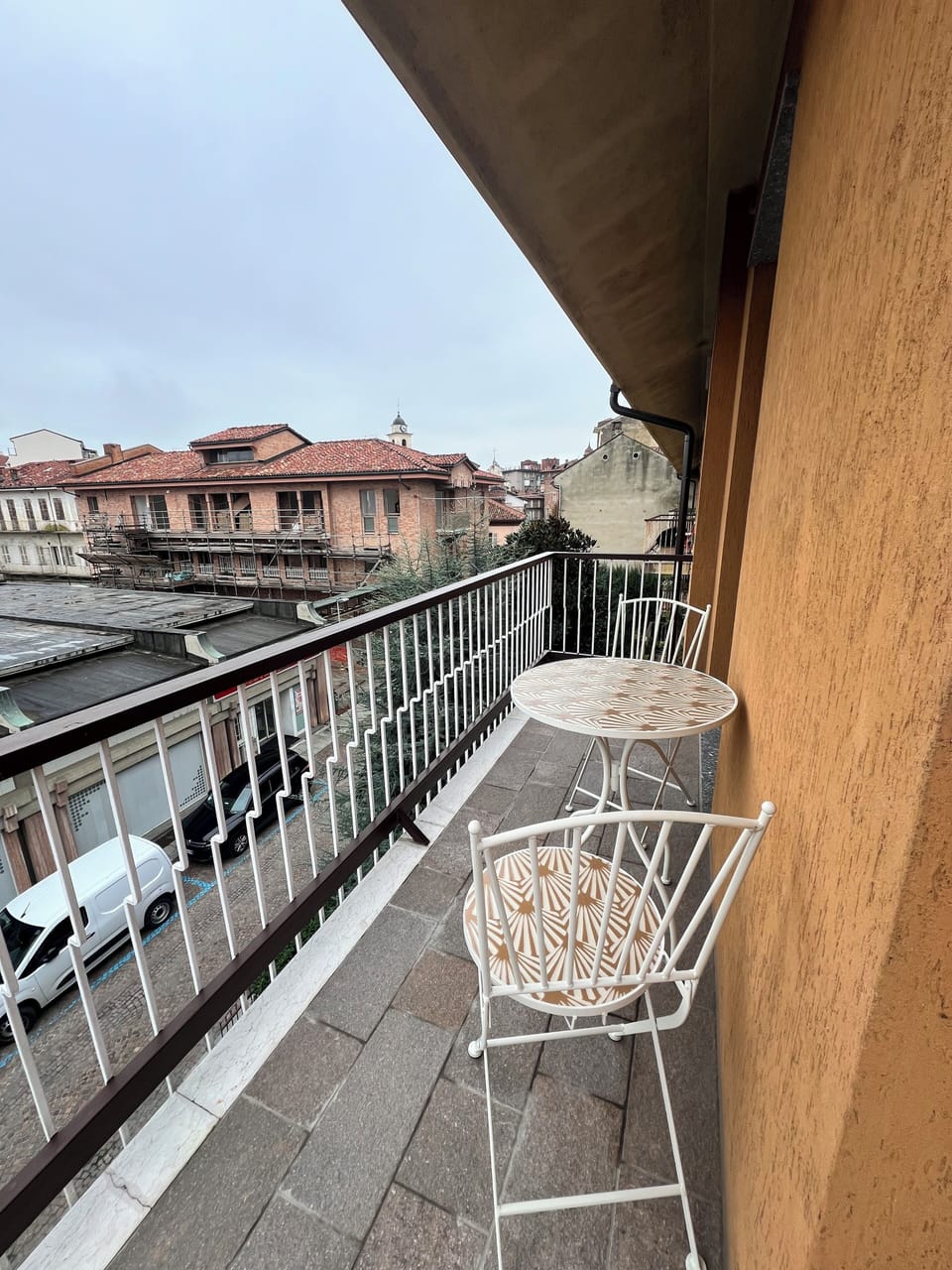 vista dal balcone